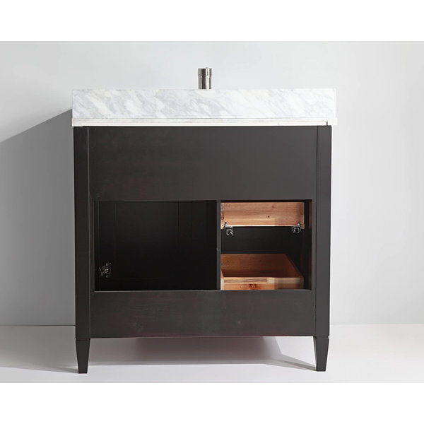 Gracie Oaks Lachine 36'' Free Standing Single Bathroom Vanity with